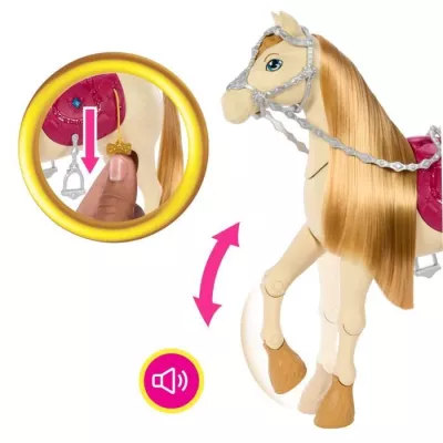 Barbie – Barbie Mysteries : The Great Horse Chase Barbie et son ch