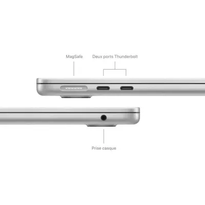 Apple - 13.6 MacBook Air M3 (2024) - RAM 16GB - Storage 512GB - Argen