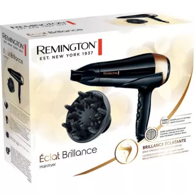 Seche-cheveux Remington D6098 - 2200W Ionique - Brillance Cheveux Natu