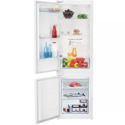 Beko BCSA285K4SNLH refrigerator-freezer Integrated 271 L E White