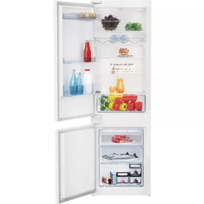 Beko BCSA285K4SNLH refrigerator-freezer Integrated 271 L E White