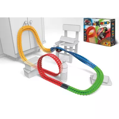 FleXtreme Discovery Set - Car circuit - 4.40 meters long - SMOBY