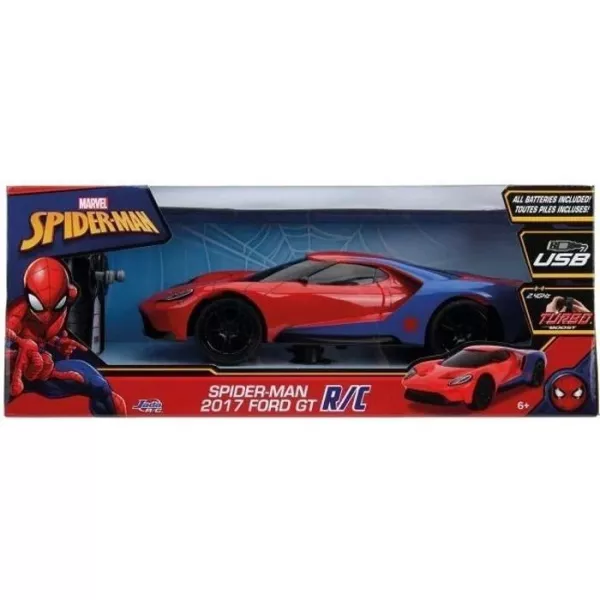 Car Ford GT Spiderman radio controlled 1/16 - Simba Dickie Group