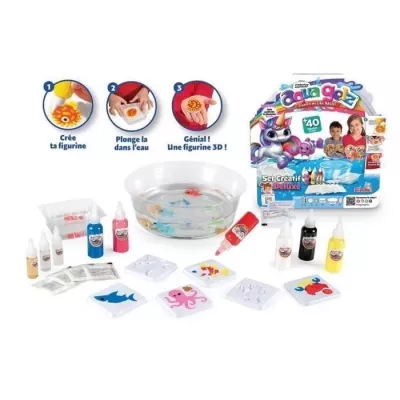 Simba - Aqua Gelz - Set Créatif Deluxe - Figurine en 3D - Kit Créati