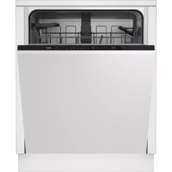 All-integrable dishwasher BEKO BDIN16420 - 14 cutlery - 46dB - Sliding door - L60cm