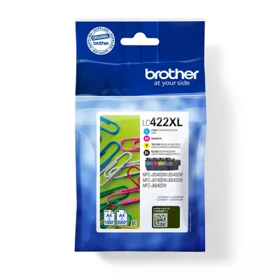 Brother LC422XLVAL - Pack de cartouches d'encre originales pour imprimantes