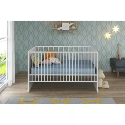 Baby room Trio : Bed 70 x 140 cm + Changing comfort + Cabinet NIK