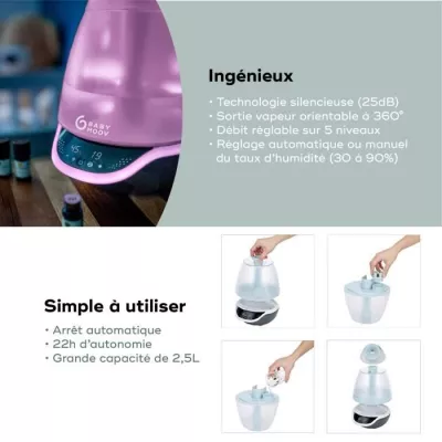 BABYMOOV Humidifier Hygro (+) - Mixed baby