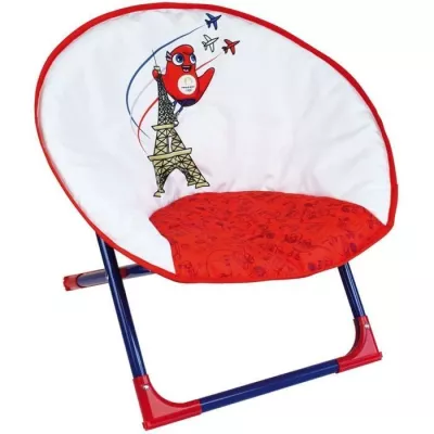 JEUX OLYMPIQUES PARIS 2024 - Siege lune pliable pour enfant h.47 x l.5