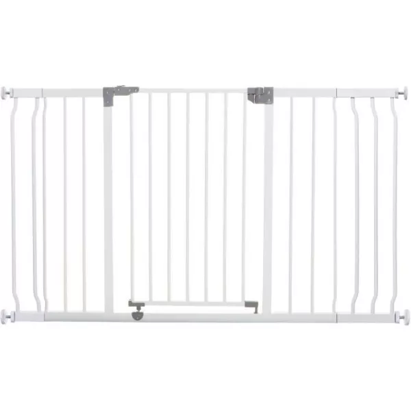 Barriere de sécurité - DREAMBABY - LIBERTY - 1 barriere + 2 extensions - 126-132,5 cm - Blanc