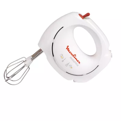 Moulinex ABM11A Batteur à main 200 W Blanc, Rouge