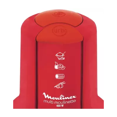 Moulinex AT714G32 electric food chopper 0.5 L 500 W Red