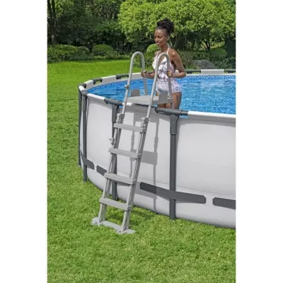 Kit Piscine Steel Pro Max™ 610x132 cm - Complet & Facile à Monter