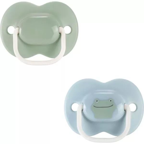 Sucettes - TOMMEE TIPPEE - ANYTIME - 6-18 mois - Lot de 2 sucettes symétriques sans BPA - Capsule de stérilisation réutilisab