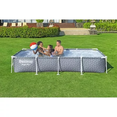 Piscine hors sol BESTWAY Steel Pro™ 366x201x66cm - Kit complet