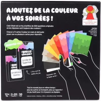 Color brain Jeux de société - BlackRock Games