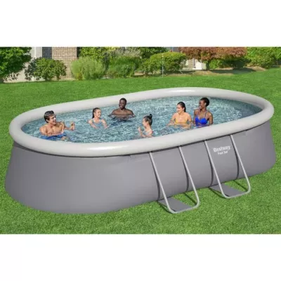 Ultimate Oval Pool Kit: BESTWAY - 488 x 305 x 107cm