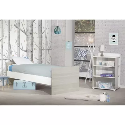 Baby cot combined Evolutive BABYPRICE SITTA - Bedding 60 x 120 cm -