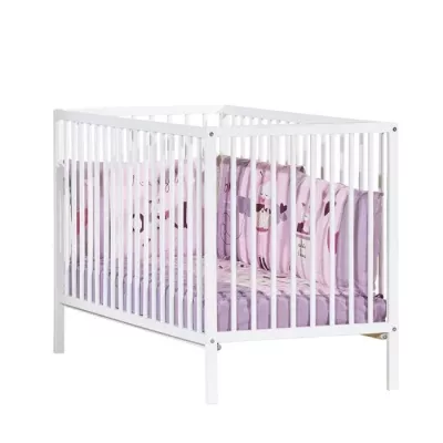 Baby cot - 120 x 60 cm - Babyprice First - All bars - Wood b