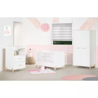 Changing convenience - Babyprice - Natural Joy - 2 drawers - 1 niche - Bla