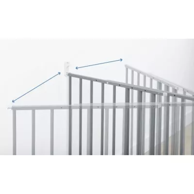 Badabulle Barriere de Sécurité Safe & Protect XL (60-107 cm)