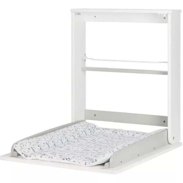 Badabulle Plouf wall changing table, with changing mat included - Foldable and compact