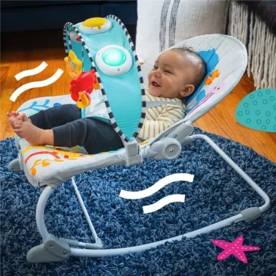 BABY EINSTEIN Transat évolutif Octopus (utilisable jusqu'a 30 mois) -