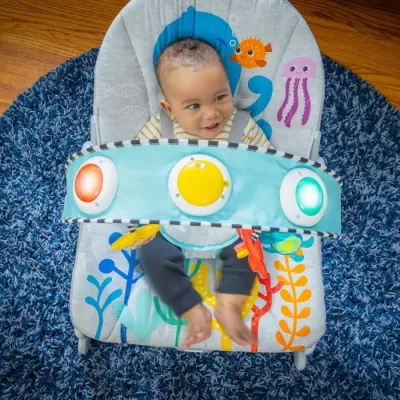 BABY EINSTEIN Transat évolutif Octopus (utilisable jusqu'a 30 mois) -