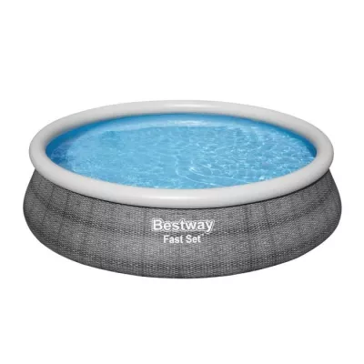 Piscine autoportante BESTWAY ronde 457x107 cm avec pompe - Facile à installer