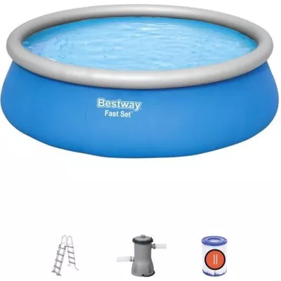 Kit Piscine Autoportante BESTWAY Fast Set 457x122 - Ronde