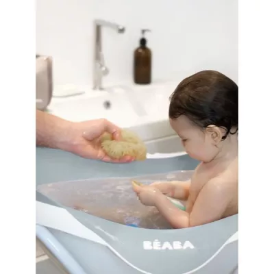 BEABA Baignoire pour bébé, Camélé'O, antidérapante et confort, fa