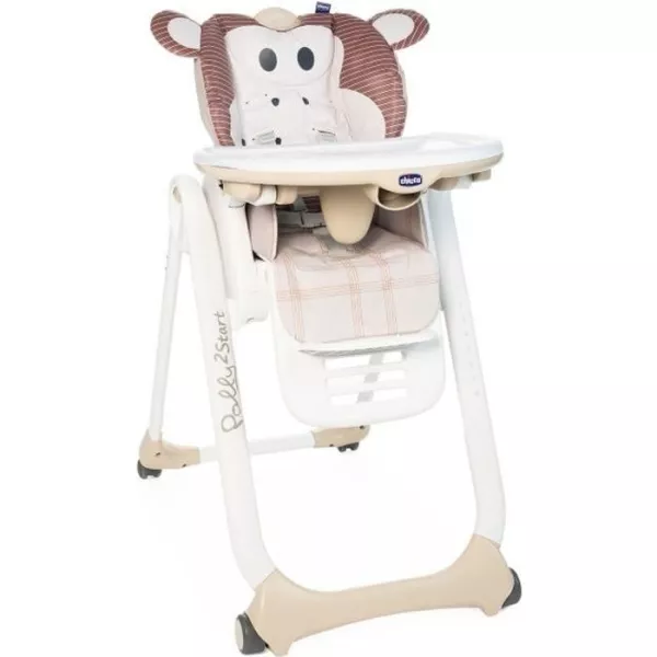 CHICCO - Chaise Haute Polly 2 Start Monkey