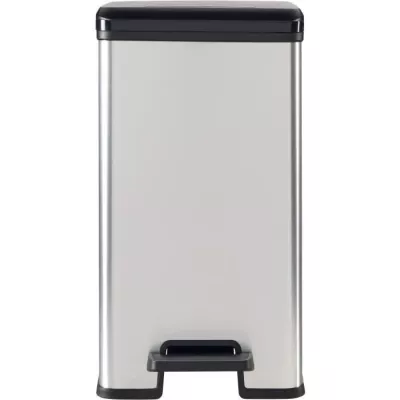 Poubelle Slim - SLIM BIN - CURVER - 25L - Design compact - 41 x 27 x 5