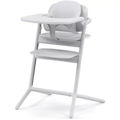 CYBEX - Chaise haute évolutive - Pack 3 en 1 - LEMO 2 - Blanc - Régl