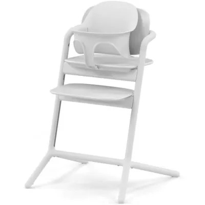 CYBEX - Chaise haute évolutive - Pack 3 en 1 - LEMO 2 - Blanc - Régl