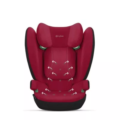 Siege auto isofix Solution B i-fix Dynamic Red CYBEX - Groupe 2/3 - Ro