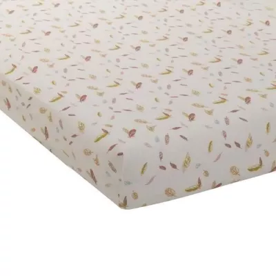 DRAP HOUSSE JERSEY IMPRIME 60x120 cm HAPPY