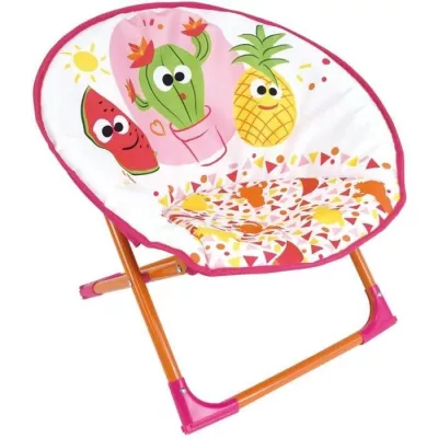 Fun house fruity's siege lune pliable fruits pour enfant h.47 x l.54 x