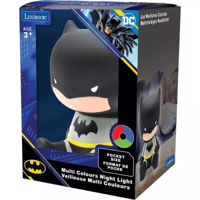 Veilleuse 3D Batman - LEXIBOOK - Lumiere LED - Anti chocs - Enfant - 3