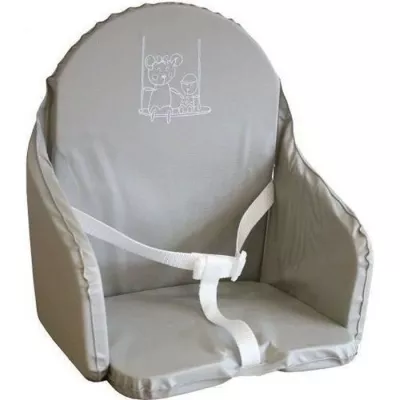 LOOPING Coussin Chaise Haute Bébé | PVC Imperméable, Sangles, Fabri