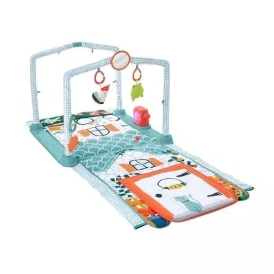 Fisher-Price - Mon Tapis - Cabane 3 En 1 - jouet naissance 1er age - 0