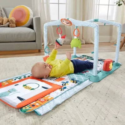 Fisher-Price - Mon Tapis - Cabane 3 En 1 - jouet naissance 1er age - 0