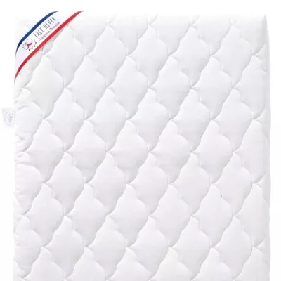 Matelas Bébé Climatisé - 60x120x10 cm - Reversible - Déhoussable -