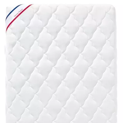 Matelas Bébé Bamboo - 60x120x10 cm - Viscose Douce - Déhoussable -