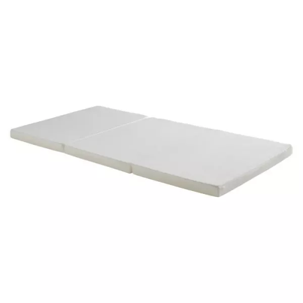 Matelas de Voyage Bébé - Pliant - 60x120x4 cm - Pliable : Idéal pour couchage d'appoint - Déhoussable