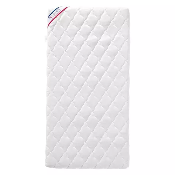 Matelas Bébé Parfait - 70x140x10 cm - 2 Faces : Été / Hiver - Déhoussable - Anti Acarien