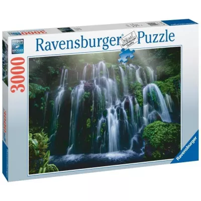 3000 piece puzzle - Ravensburger - Waterfalls, Bali - Landscape and na