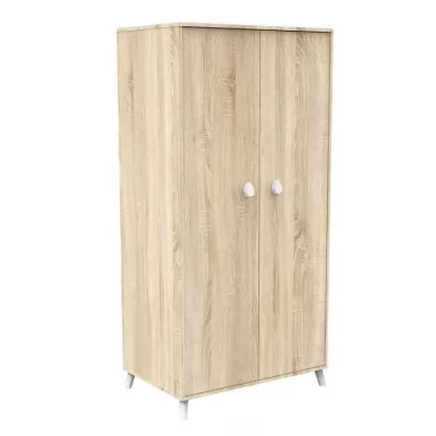 Chambre bébé trio MONTANA - Lit 120x60 + Commode a langer 2 tiroirs