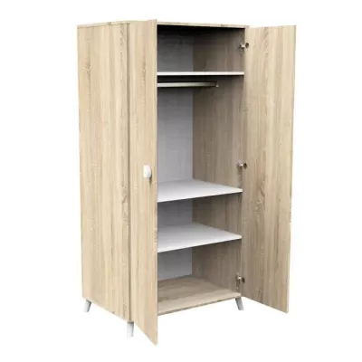 Chambre bébé trio MONTANA - Lit 120x60 + Commode a langer 2 tiroirs