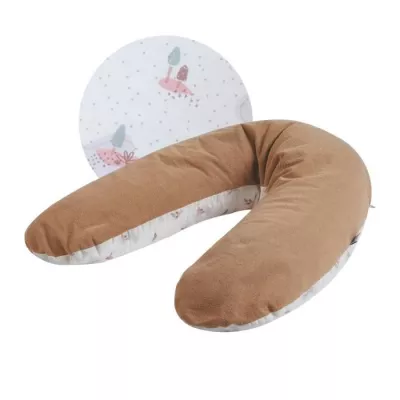 Coussin de maternité éponge microfibre Noisette